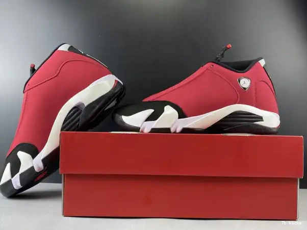 Reps TBK AIR 487471-006 JORDAN 14 TORO RETRO GYM RED 0326